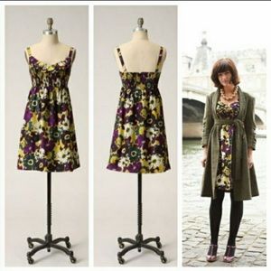 Vintage Silk Anthropologie Dress